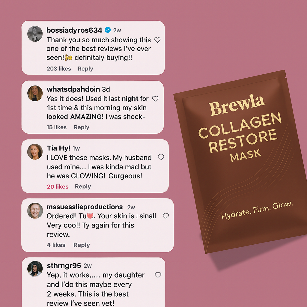 Brewla Collagen Mask